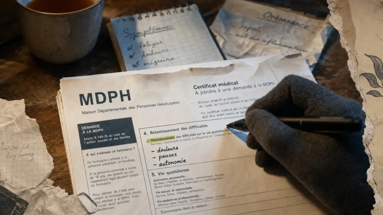 Neuropathie des petites fibres MDPH : droits et reconnaissance