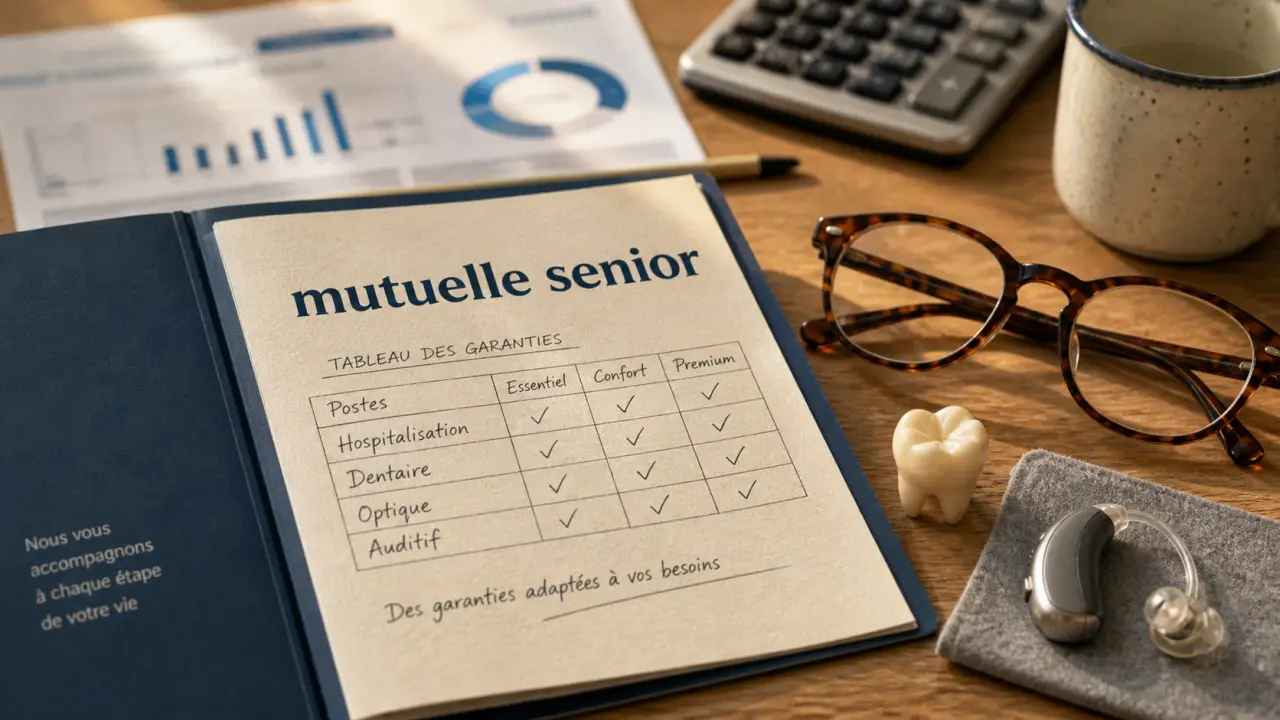 Abeille mutuelle senior : hospitalisation dentaire et optique