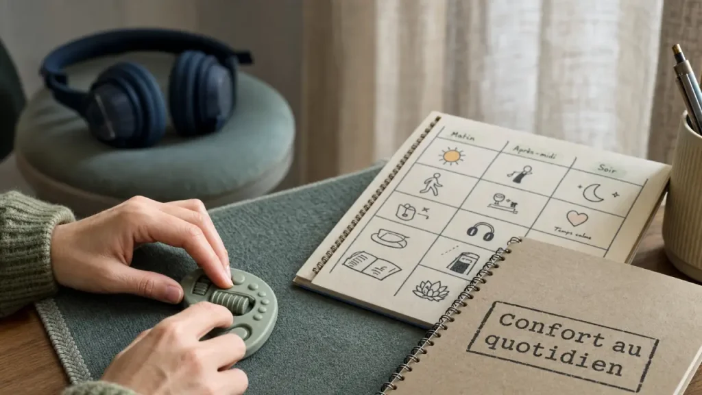 Bien-être autiste : réduire la surcharge sensorielle avec des ajustements concrets