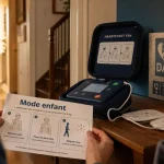 Comment choisir défibrillateur heartsafe familial : mode enfant, guidage vocal et électrodes