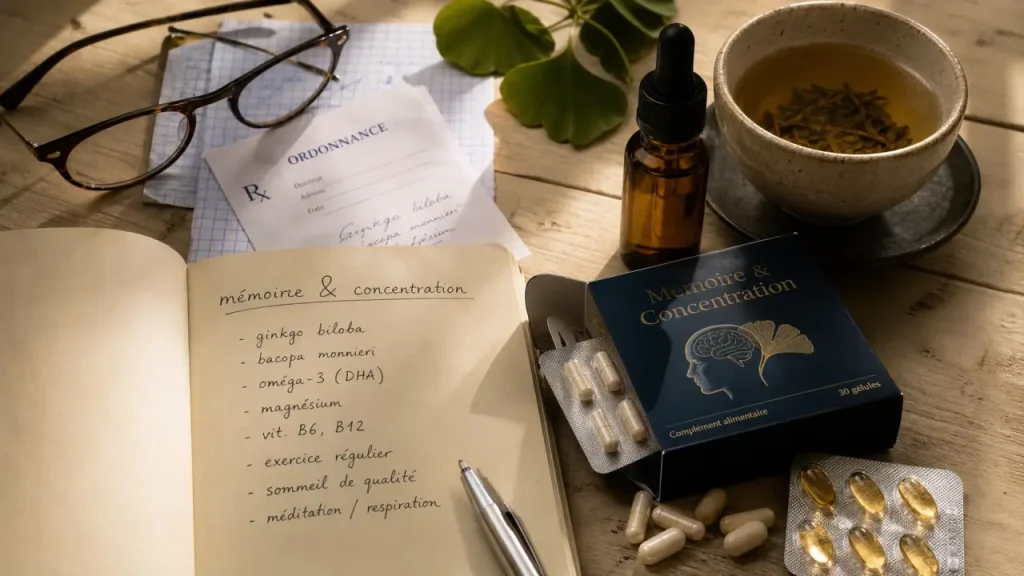 Quel médicament mémoire choisir entre ginkgo, vitamines et homéopathie ?