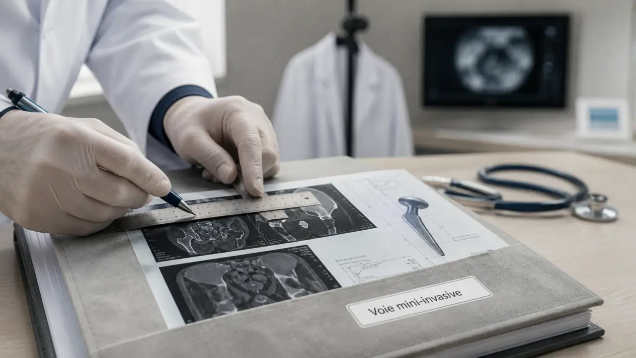Opération hanche nouvelle technique : voie mini-invasive et resurfaçage, planification d’implant