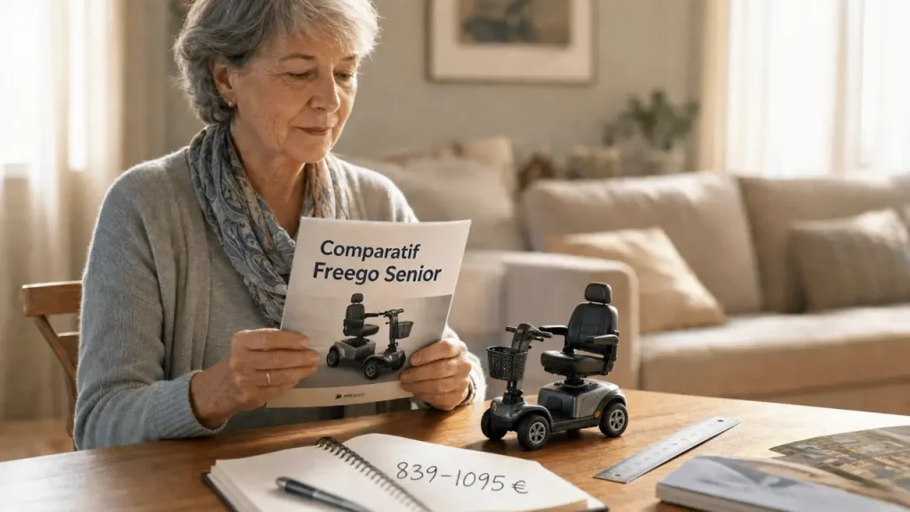 Freego Senior : prix, autonomie et transportabilité, les repères à vérifier avant d’acheter