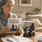 Scooter mobilité électrique Freego Senior prix : autonomie et transportabilité