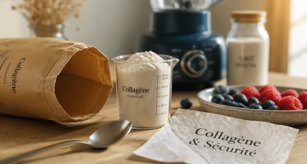 Collagène en poudre : risques réels, effets secondaires et critères de sécurité