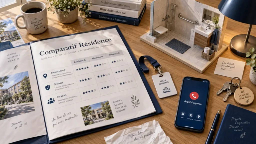 Choisir une résidence services seniors : les critères qui préservent l’autonomie