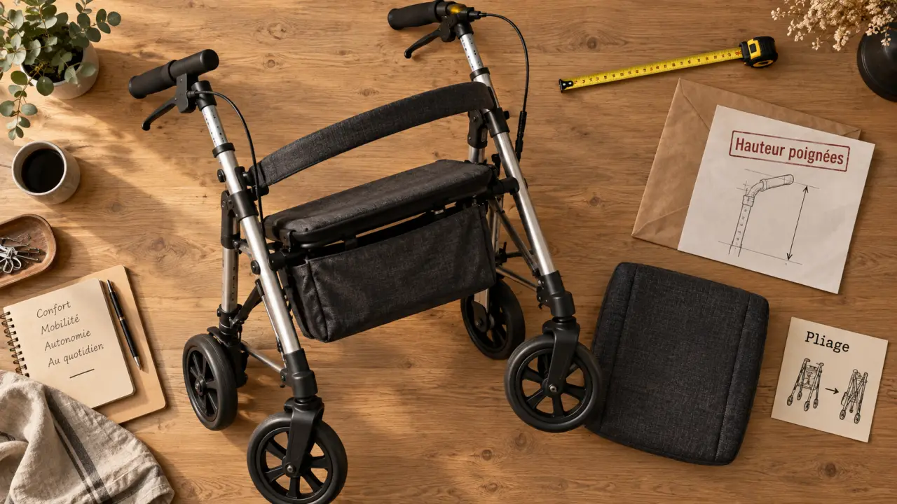 Déambulateur rollglide ergonomique avis : confort quotidien