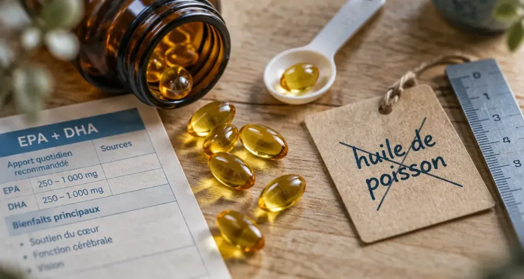 Une gélule ne suffit pas toujours : calculez votre dose d’oméga-3 avec l’EPA et le DHA